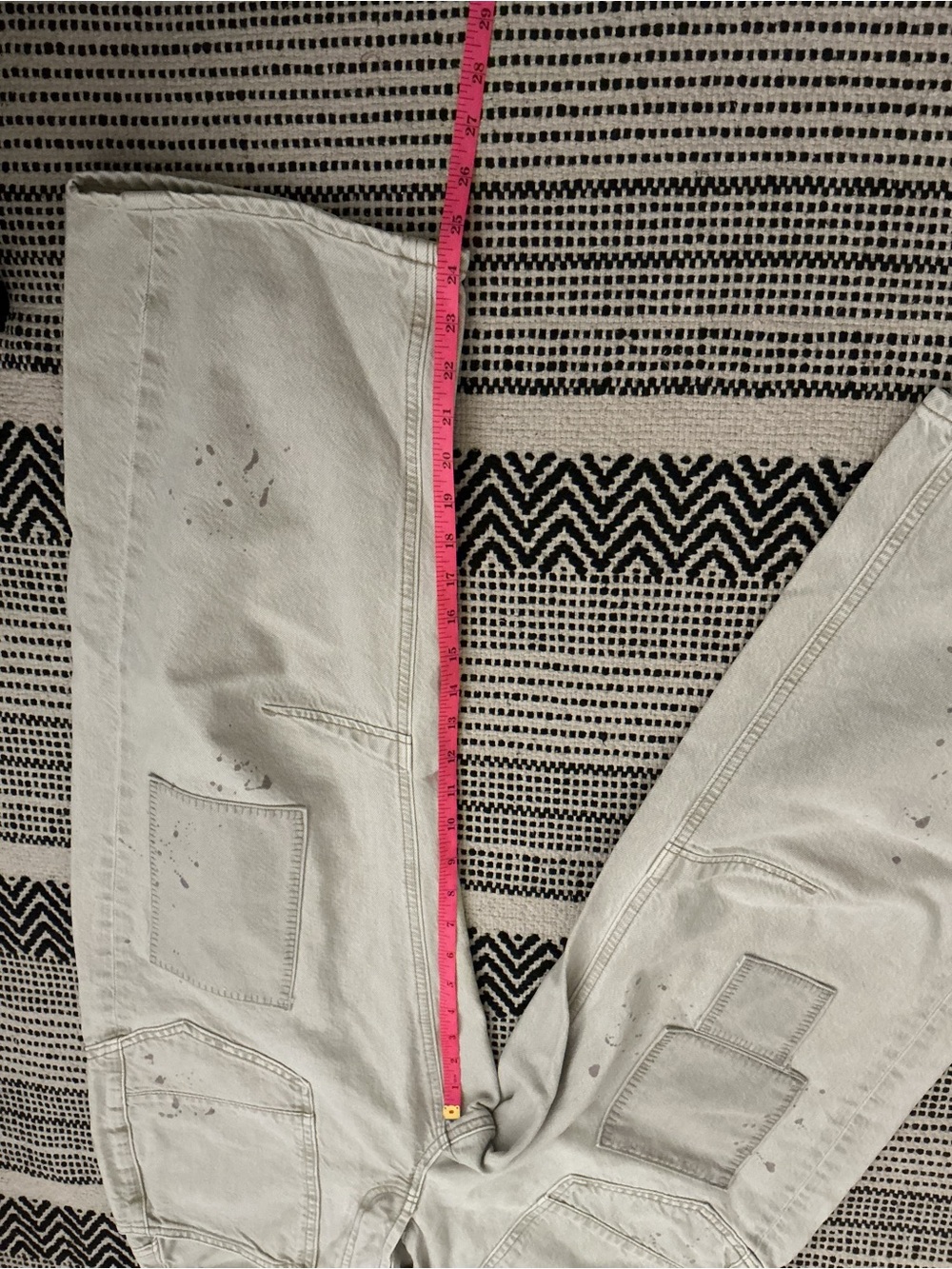 We The Free Moxie Low Slung Pull On Drawstring Barrel Jeans - Picture 6 of 7